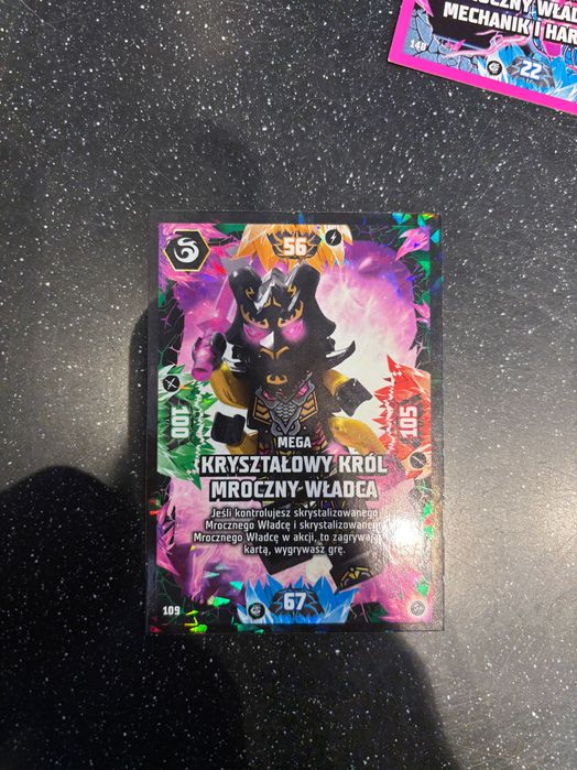 Karty kolekcjonerskie ninjago *swiecące*