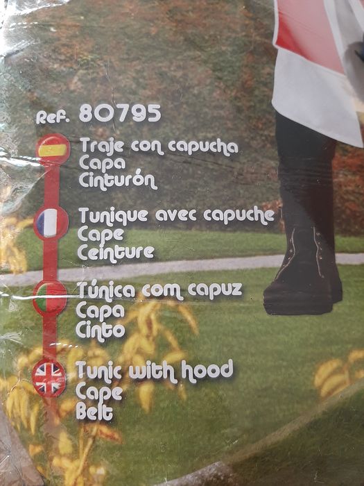 Disfarce adulto carnaval Mercenário NOVO.