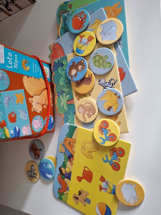 Гра Дитяче лото Тварини від Djeco детское лото Животные від 2 років