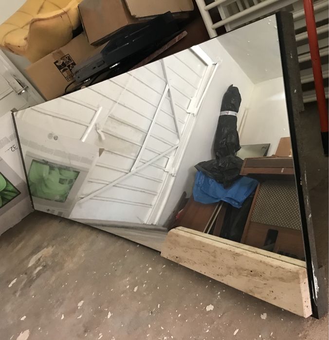 Dois espelhos para casa de banho e sala