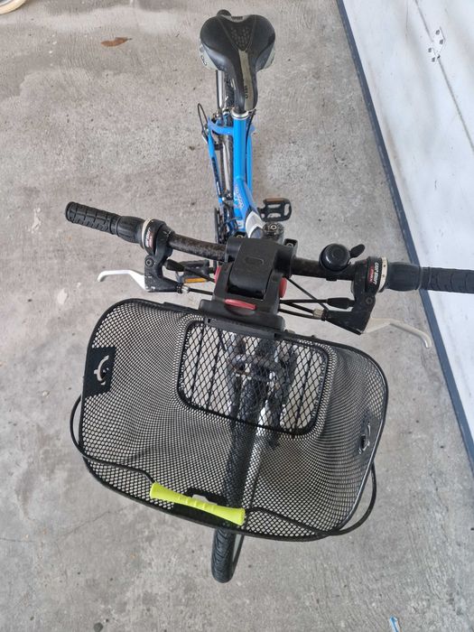 Bicicleta Roda 26 Team (Com Cesto e Mudanças Shimano)
