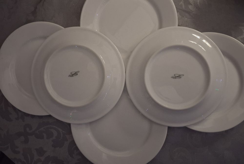 Lubiana porcelanowe talerzyki deserowe 6 szt.