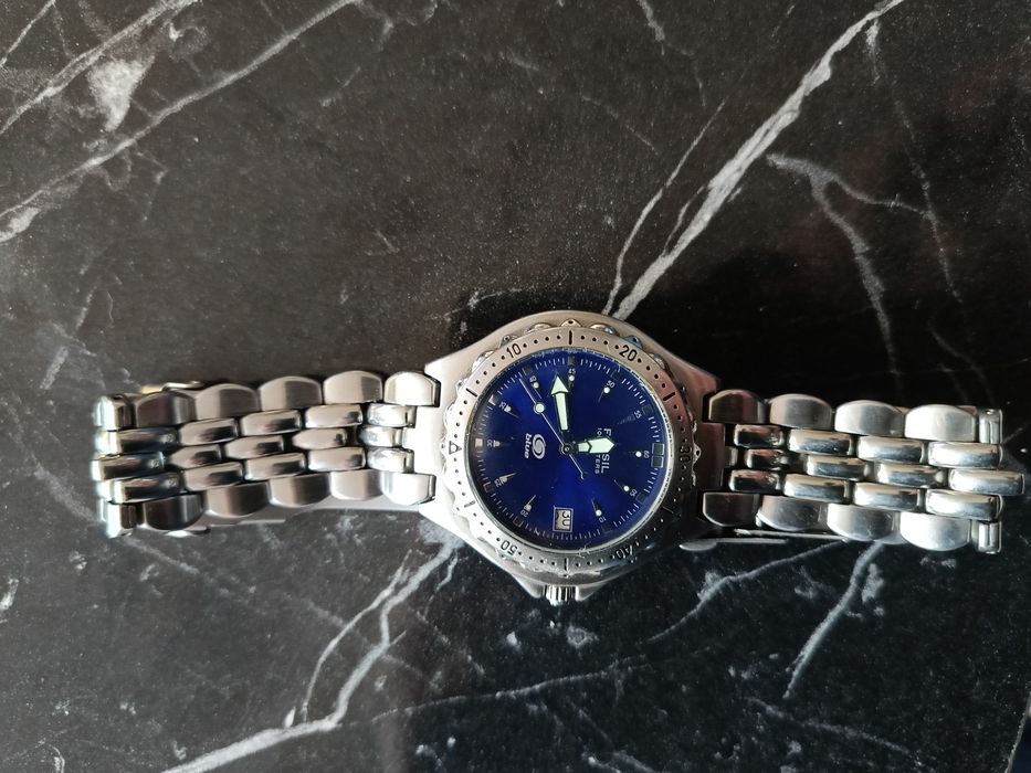Zegarek Fossil Blue 100meters