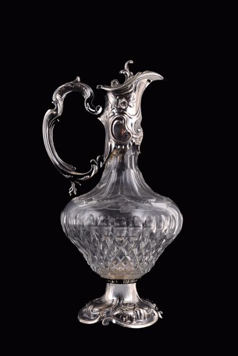 Aneleira antiga em prata portuguesa