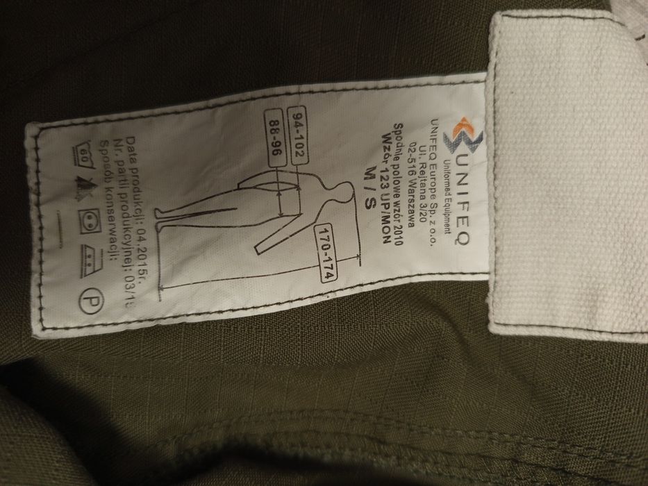 Mundur komplet wojskowy