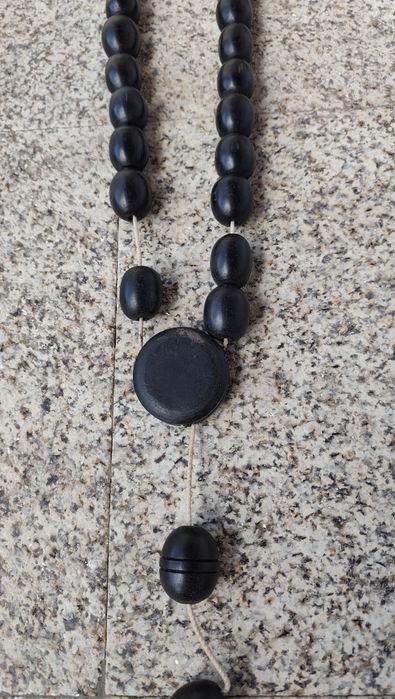 Terço grande em pau preto