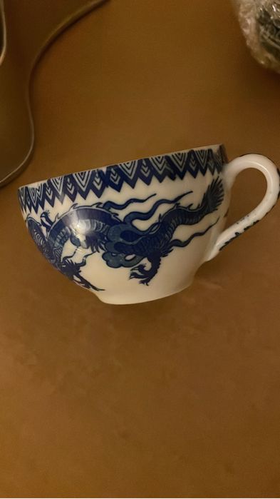 Chávenas de chá variadas