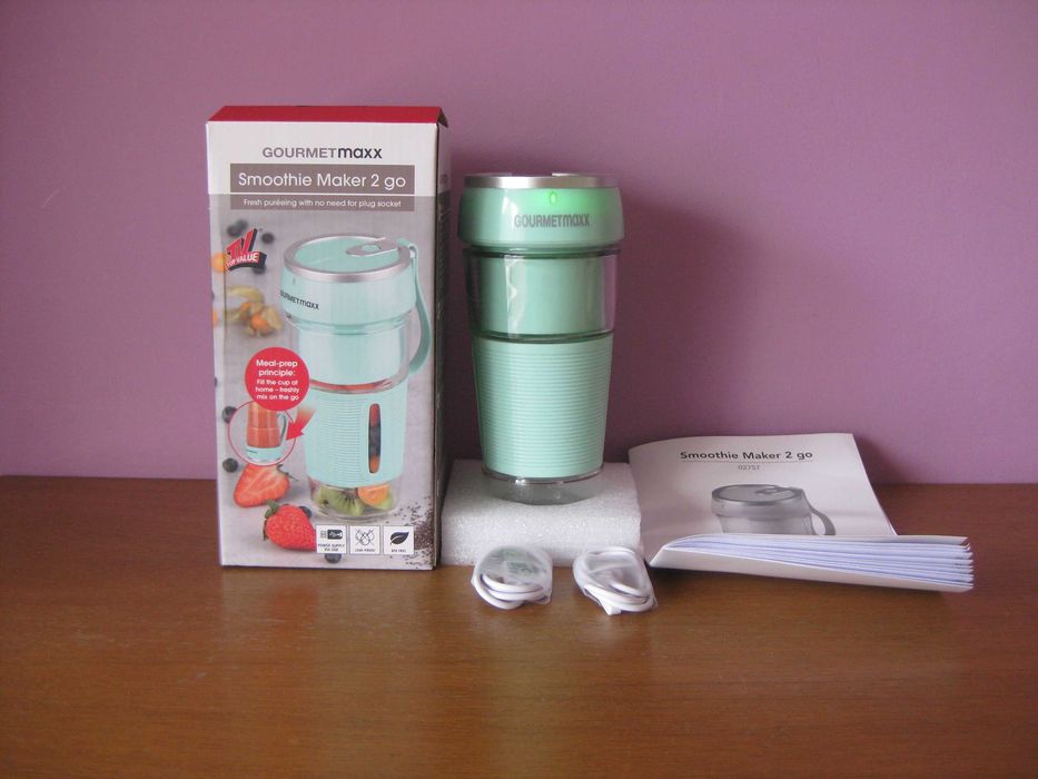 GOURMET Przenośny blender do smoothie 5 V, 60 W Luboń • OLX.pl