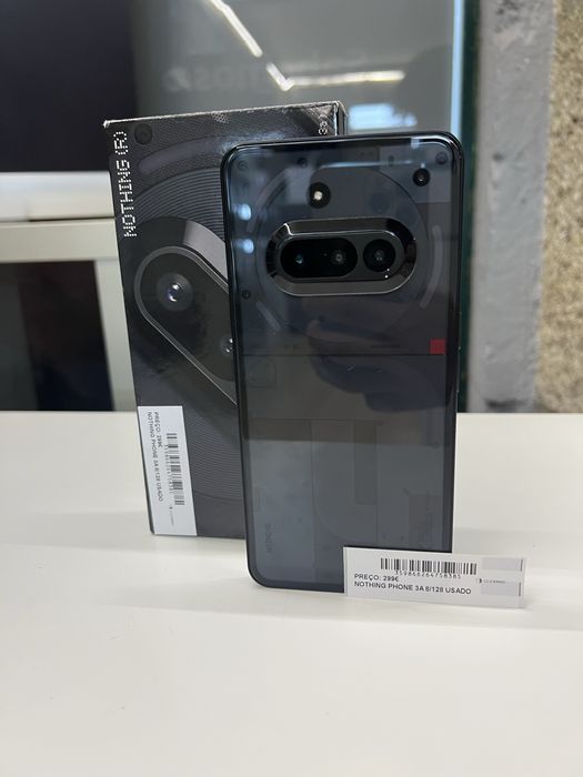Nothing Phone 3A 128GB — Impecável, Fatura + Garantia | Desbloqueado