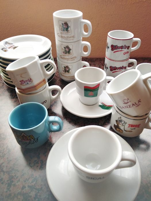 Vários artigos em loiça