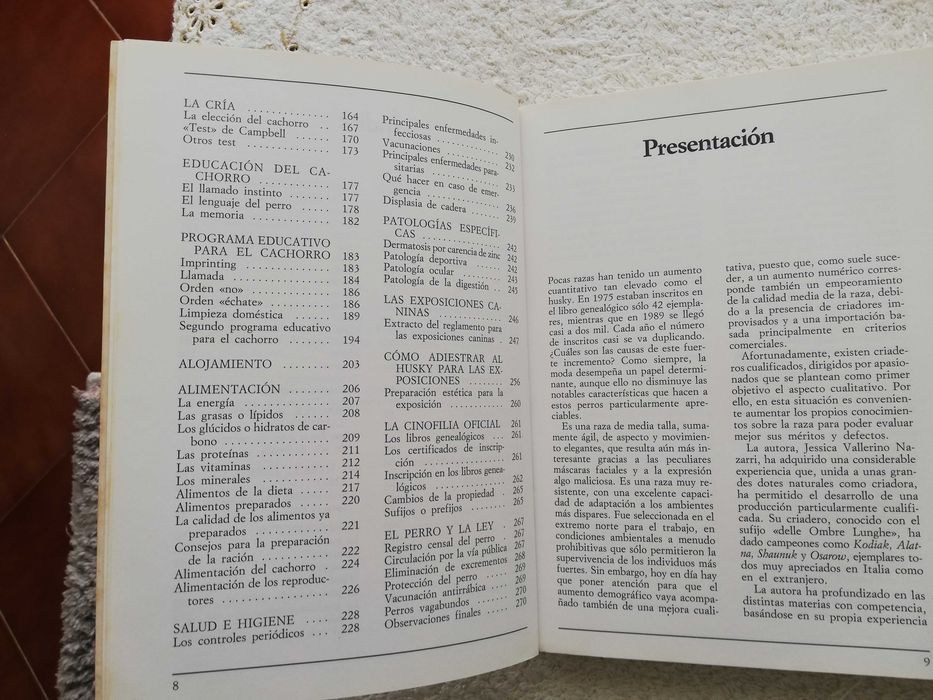 Livro do  Husky Siberiano