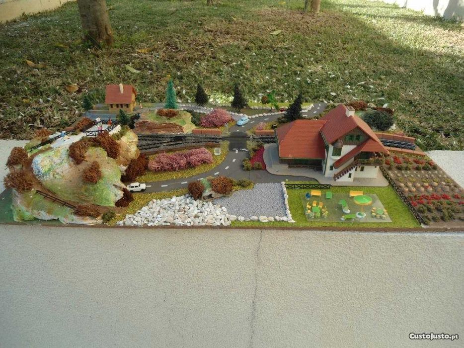 1:160 Diorama comboio escala N