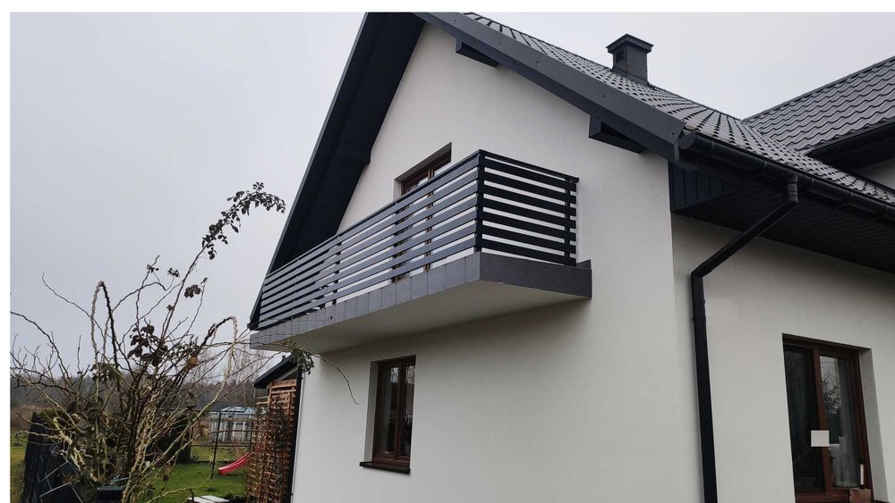 Balustrada balkonowa nowoczesna