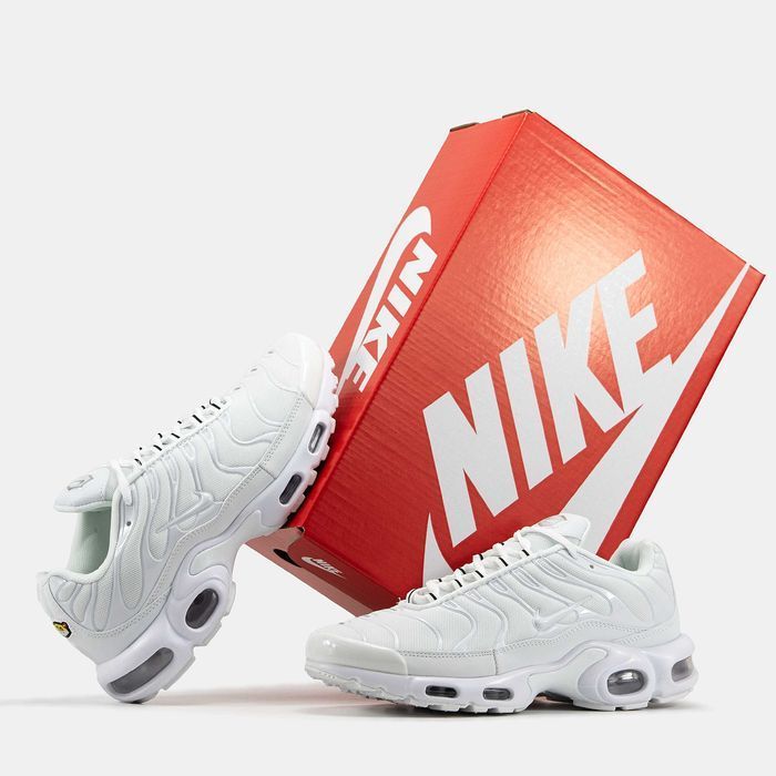 Мужские кроссовки Nike Air Max Tn Plus Full White. Размеры 40-46