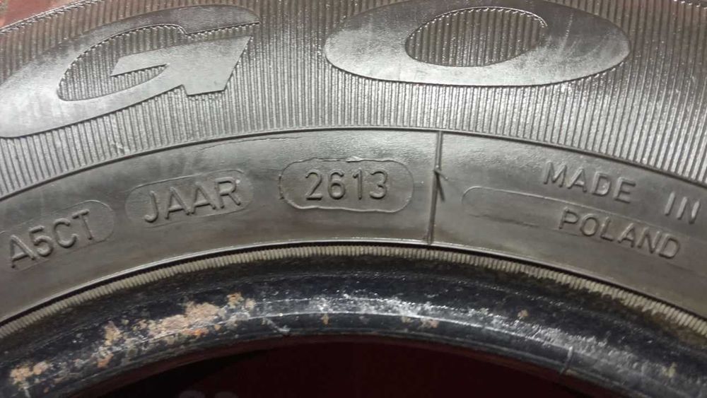 Резина r13 155/80 Debica  4мм колеса шини б/у склад:20806