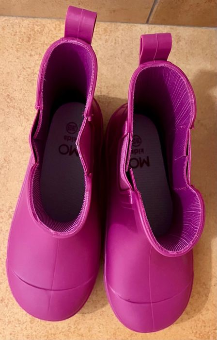 Galochas cano baixo rosa 28/29 Zippy