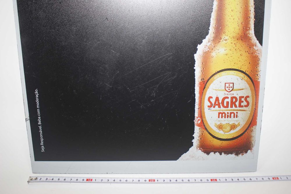 Placar Menu - Cerveja SAGRES - Publicidade - T-shirt