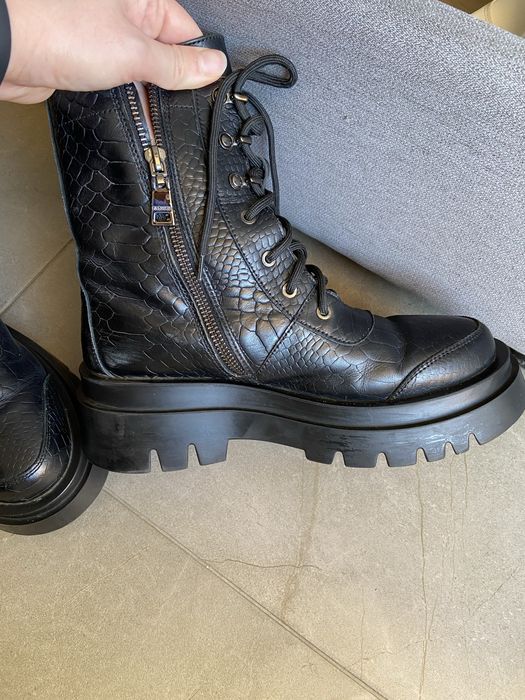 Ботинки зимние кожанные женские