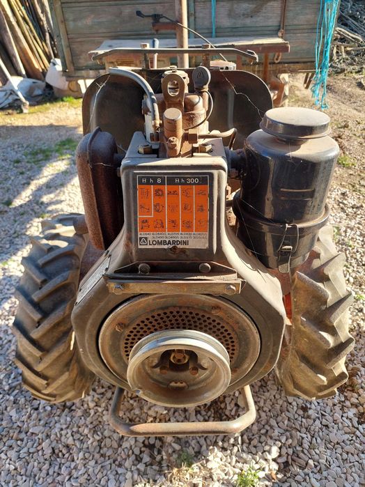 Trator moto enchada 14 cavalos Lombardini