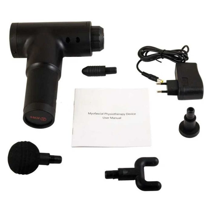 Массажный пистолет для тела Fascial Gun (Портативный ручной массажер )