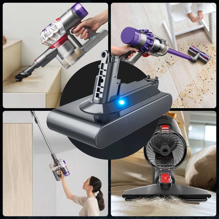 Uniwersalna Bateria Akumulator do Dyson Absolute V11 V15 6000mAh click