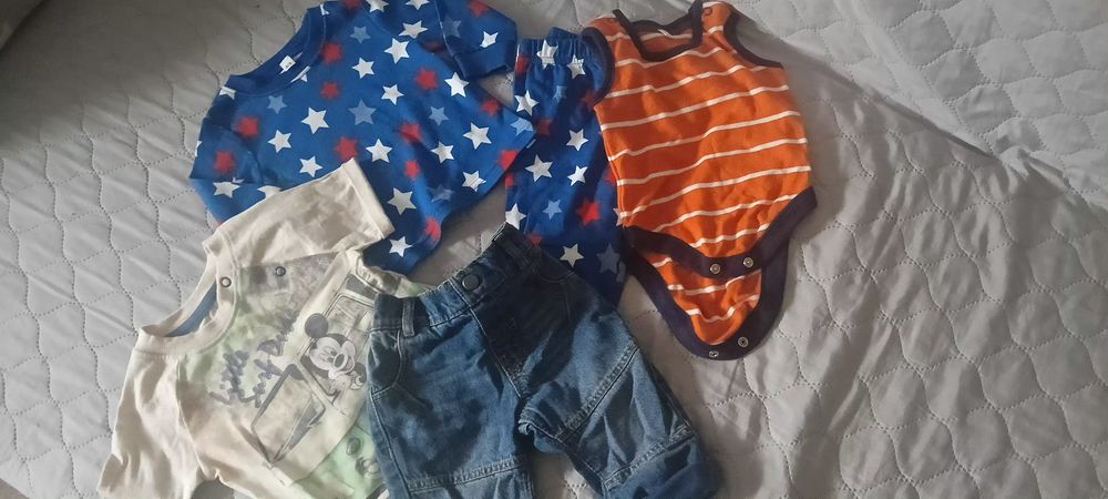 Zestaw nowych ubranek rozmiar 62