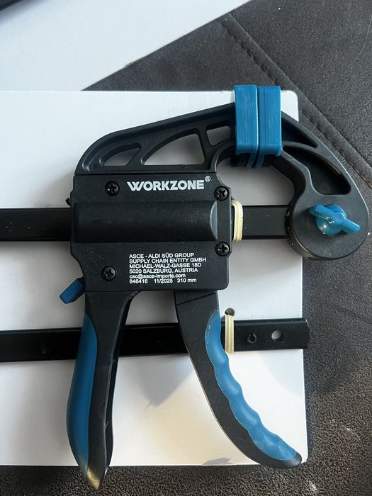 Струбцина швидкозатискна 310мм Німеччина Workzone