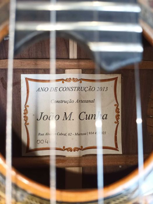 Cavaquinho Brasileiro João Cunha amplificado - Artesanal