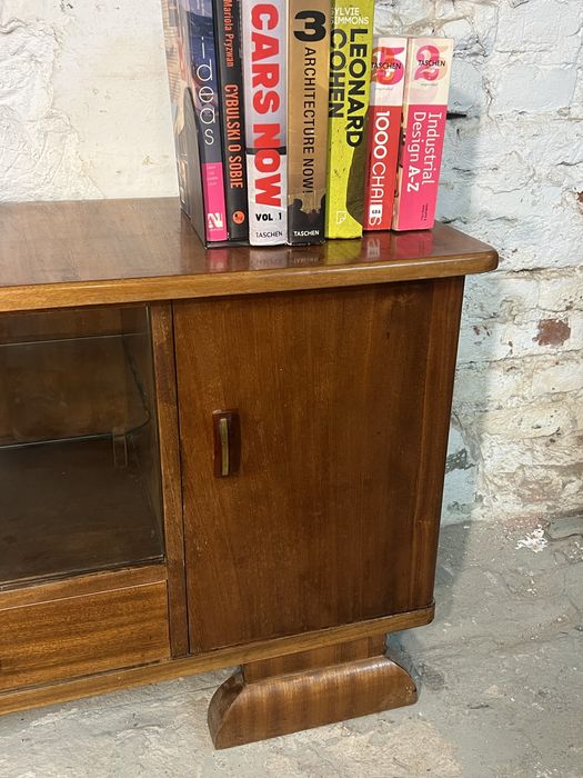 Przepiekna mała komoda szafka Rtv w swietnym stanie prl vintage retro