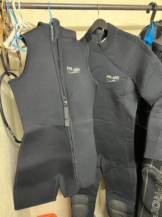 Гидрокостюм Polaris 7+7mm ботинки 43
