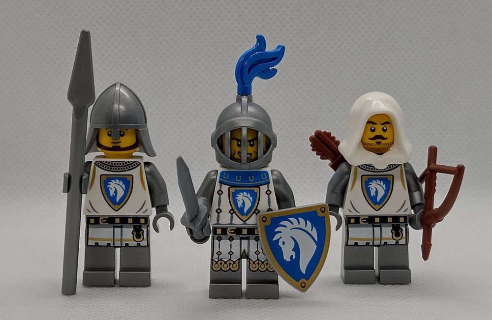 Lego 3 rycerzy herbu Konia