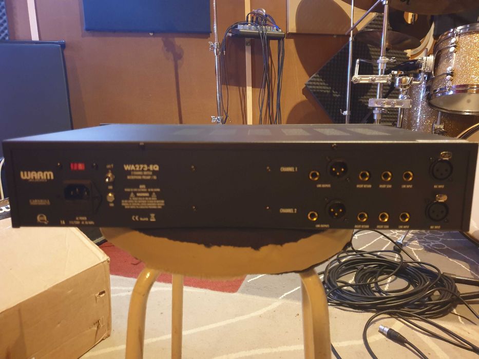 Pré amplificador de microfone Warm Audio WA273-EQ