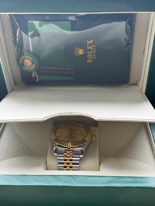 Rolex DateJust 41 Oyster, 41 mm, aço oystersteel