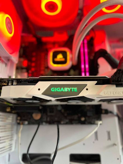 PC Gamer i5-14400F + RTX 2060 Super — visual aquário, RGB no painel