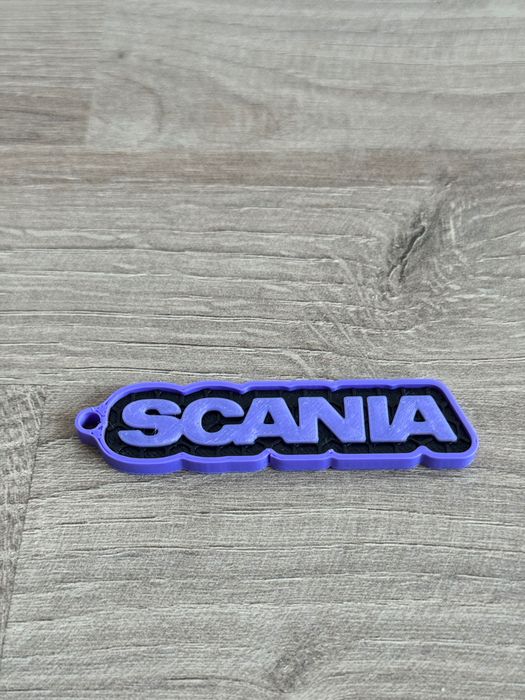 Brelok Scania z Druku 3D – Dla Miłośników Motoryzacji Ciężkiej