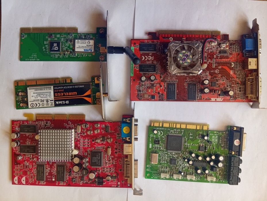 Видео/аудиокарты к компьютеру ( раритетные)