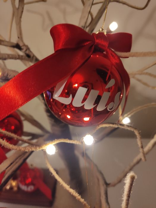 Bolas de natal personalizadas