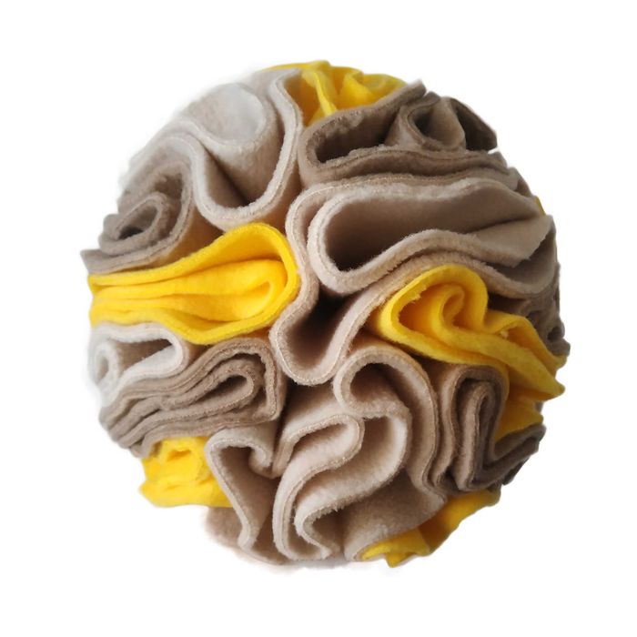 Kula węchowa dla psa i kota Zabawka edukacyjna 14 cm