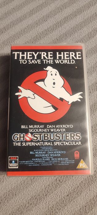 Pogromcy Duchów, Ghostbusters, kaseta VHS
