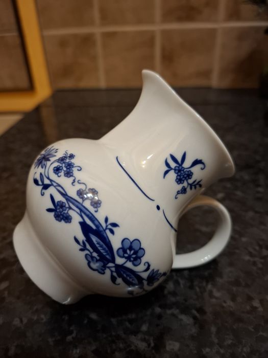 Сервиз посуда чайная пара Синий Лук фарфор  винтаж Германия