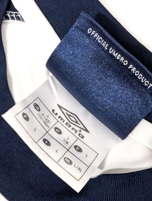 Koszulka Umbro L biało granatowa Stan doskonały