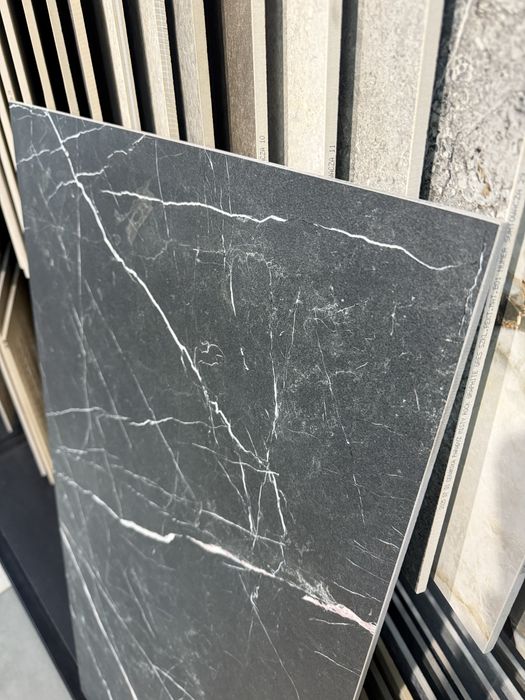 Plytki 60/120 Mat Artstone Black Gres Czarny Szkl. Rekt. PARADYZ