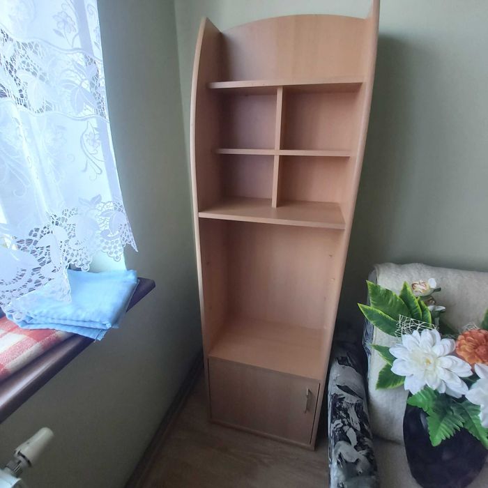 Regał wąski zgrabny lekki 160cmx50x30cm transport Świdnica