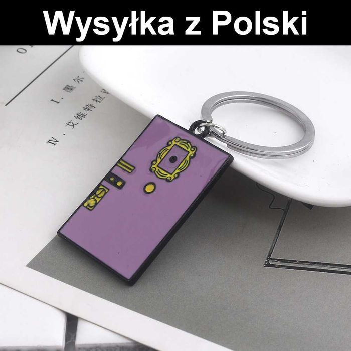 Brelok breloczek Friends Przyjaciele drzwi Moniki