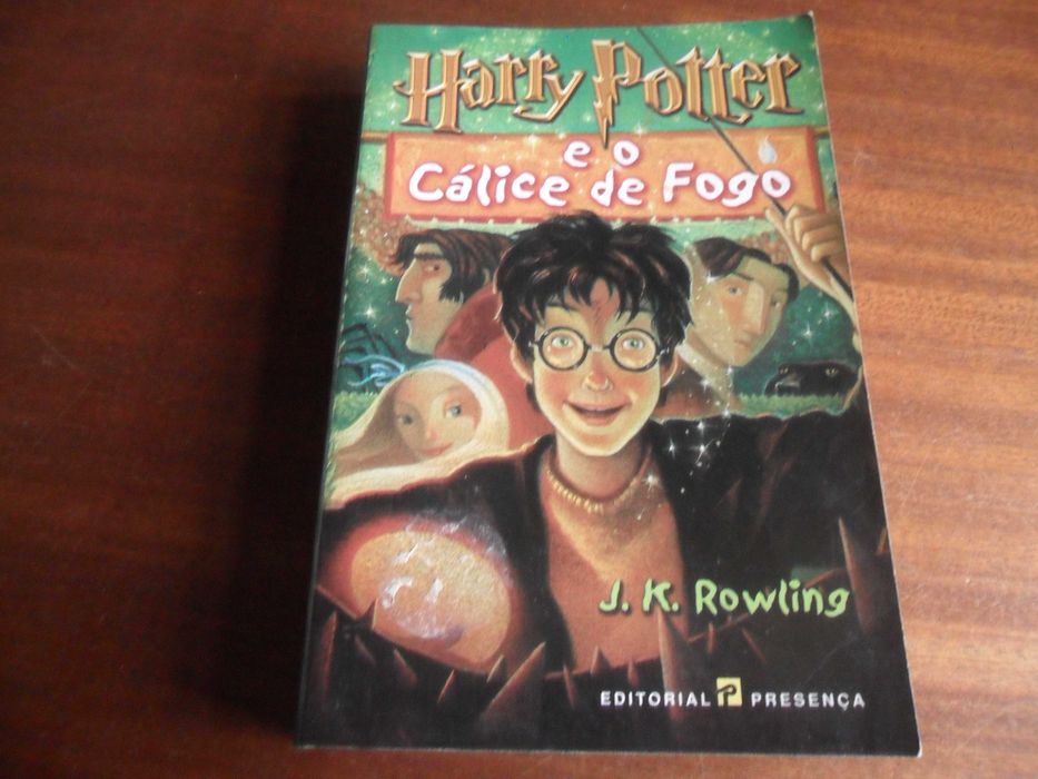 "Harry Potter e o Cálice de Fogo" de J. K. Rowling - 4ª Edição de 2000