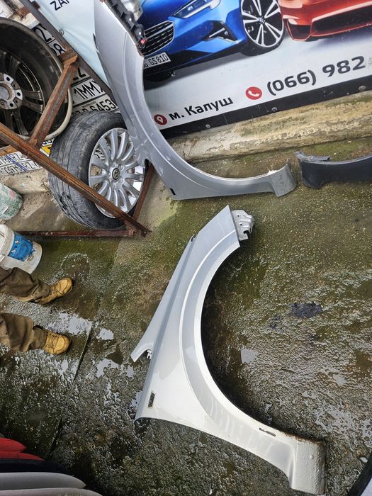 Крило Крила Опель Зафіра Б Opel Zafira B Розборка Шрот Запчасти