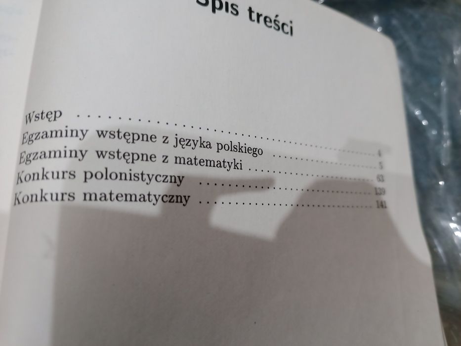 Program nauczania, egzaminy