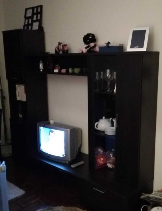 Móvel TV em madeira wengué