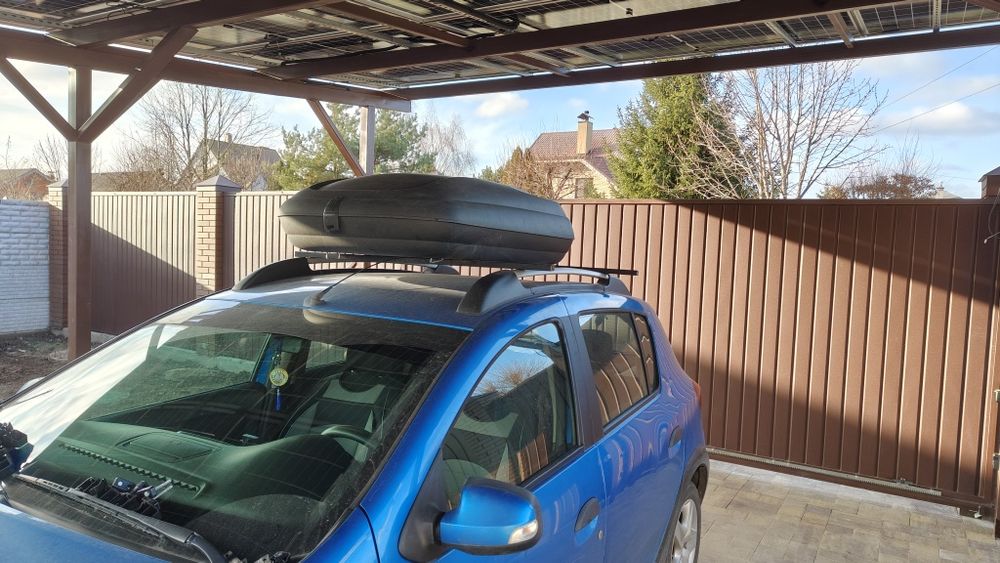 Бокс на дах автомобіля, автобагажник 320 літрів