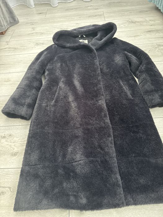 Шуба стрижена альпака штучна 46р